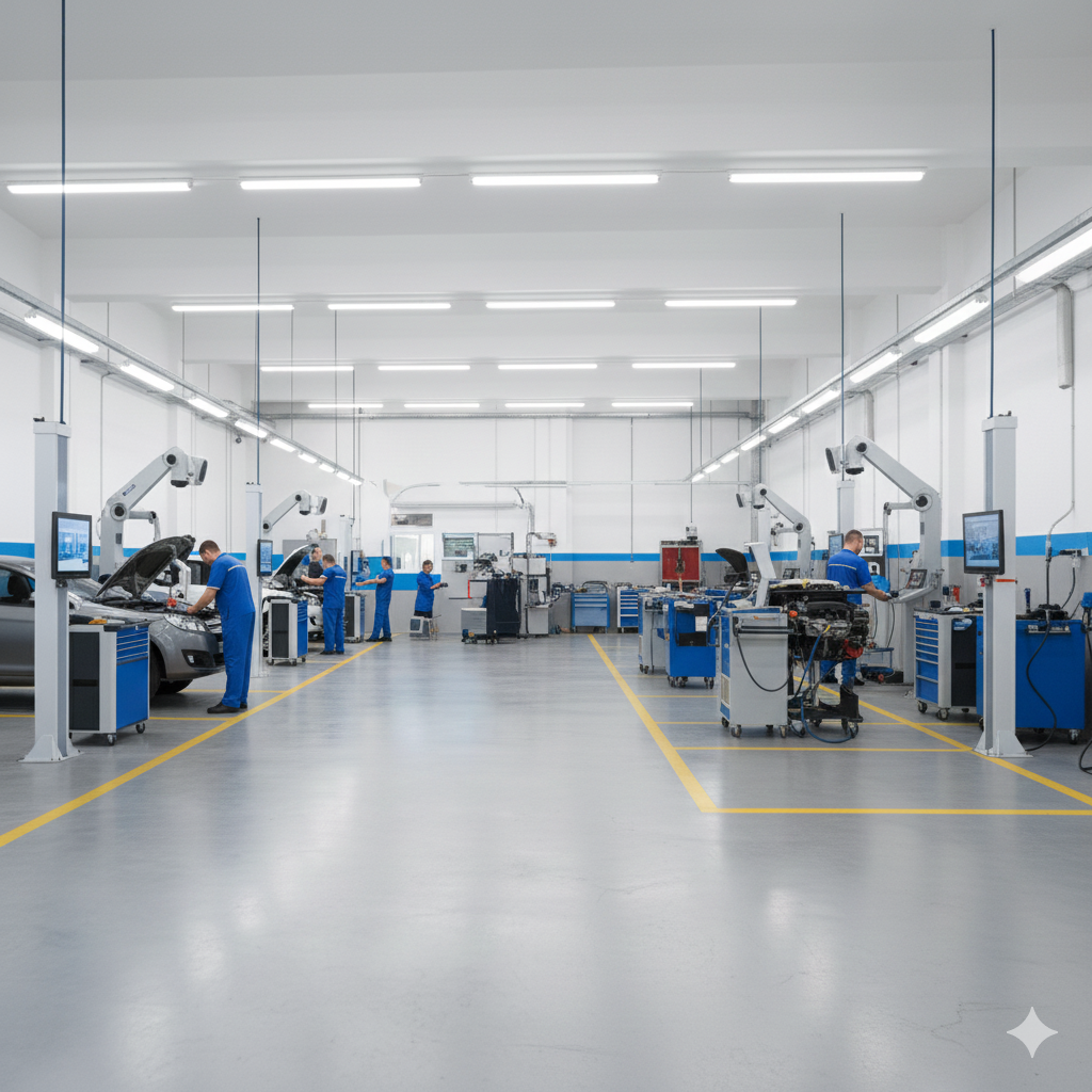 Infraestrutura moderna do Alphaset Group